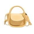 thumbnail image 1 of Minnieouse Bolsas para cadáveres cruz de cuero de PU marrón negro compactas y portátiles para un fácil acceso al color disponible Bolsas de mensajero y de hombro amarillo, 1 of 6
