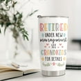thumbnail image 4 of Retired Grandma Gifts - Birthday Christmas Gifts for Grandma Mom Nana Mimi From Daughter Son Grandkids - Best Grandma Ever Mothers Day Gifts For Grandma Cup Stainless Steel Tumbler 20oz, 4 of 5