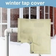 thumbnail image 4 of BinKFF Backflow Preventer Insulation Cover - 2 Way Opening Pipe Insulation Cover for Irrigation Valve, Sprinkler Cover for Outside - Winter Freeze Protection Backflow Cover, 4 of 9