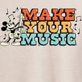 thumbnail image 3 of Disney - Make Your Music - Women's Oversized T-Shirt, 3 of 5