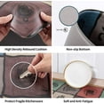 thumbnail image 5 of Anti Fatigue Comfort Kitchen Standing Desk Mat Decorative Ergonomic Floor Pad Kitchen Rug Waterproof Stain Resistance Non Slip Kitchen Set, 17.3''''x27.6''''+17.3''''x47.2'''', Coffee, 5 of 6