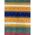 thumbnail image 5 of EORC Navy Hand Knotted Wool Transitional Traditional Knot Rug, 9' x 12'-Color:Navy,Material:Wool, 5 of 6