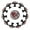 Multicolored 03, variant on 12 Pieces Retro Nautical Style Marine Sailing Elements Glass Knobs for Dresser Drawers, 1.37 x 1.10 IN Round Kitchen Cabinet Pulls For Home Office Nursery Kids Room