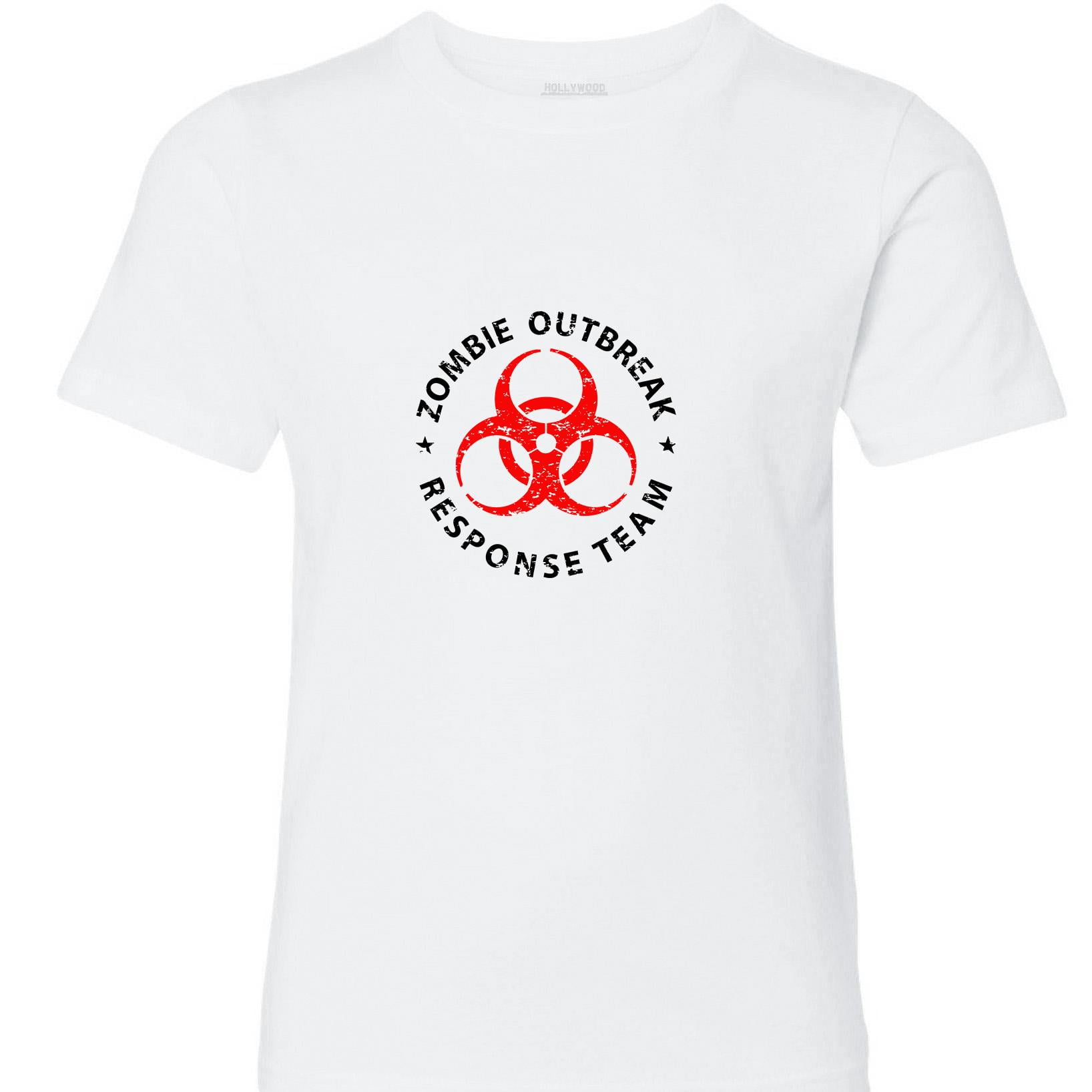 Zombie Outbreak Reponse Team Kids T-Shirt Childs Ages 3-13 Boys and Girls Tee