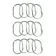 thumbnail image 1 of Advancent 12 ganchos para cortina de ducha de hierro inoxidable, anillos para colgar cortinas Tratamientos de ventanas No.01 Advancent HA0132-01B, 1 of 6