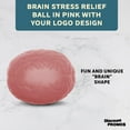 thumbnail image 3 of Brain Stress Balls Set of 10, Bulk Pack - Anxiety Stress Relief, Perfect for Your Desk, Office or Home - Pink, 3 of 5