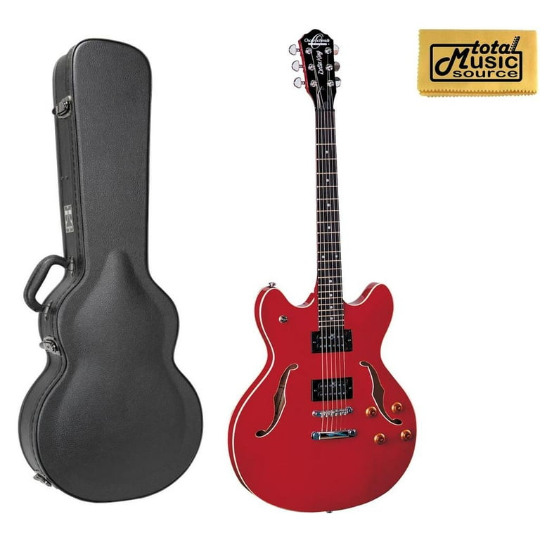 Oscar schmidt delta king semi hollow electric guitar oe30ch deals