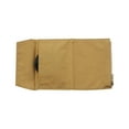 thumbnail image 4 of Bolsa de lona con cremallera de repuesto para viajeros, paquete de bolsillo con 2 bandas elásticas, accesorios TN, bolsa de almacenamiento con tarjetero de papel (tamaño pasaporte amarillo), 4 of 5