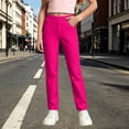 thumbnail image 2 of RTKFRFLM Uniform Pants for Girls School Trousers for Kids for School and Everyday Wear Uniform Pants for Girls Comfort Fit Back to School Clothes, 2 of 6