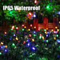 thumbnail image 5 of Guirnalda de luces alimentadas por energía Solar para exteriores, guirnalda de luces alimentadas por energía Solar, 8 modos, 33m, decoración de jardín y boda, resistente al agua, 330LED, 5 of 5