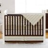 Baby Mod - Roxanne 3-in-1 Convertible Crib, Antique White and Espresso