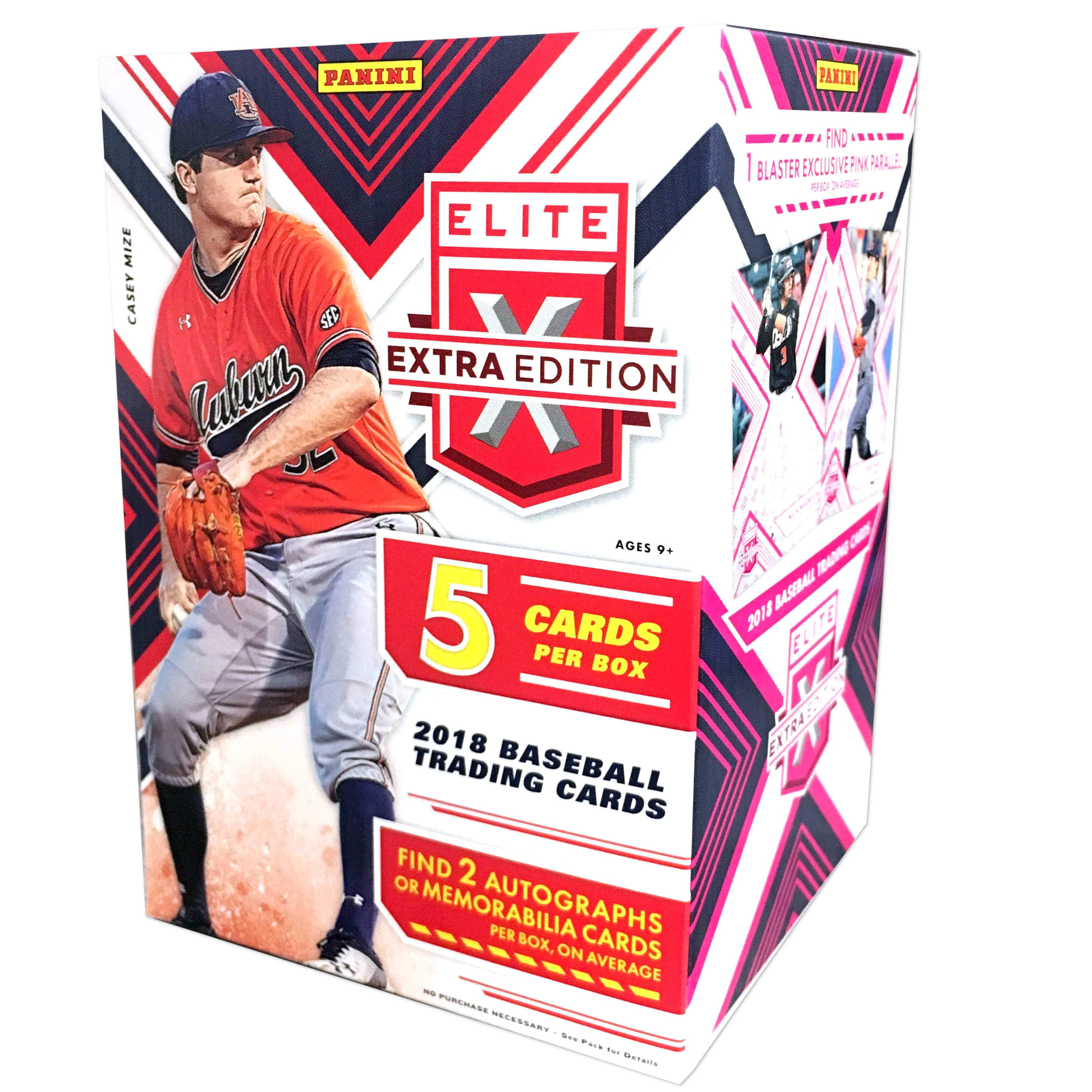 5 2017 Panini Baseball Elite Extra Edition Sealed Retail Box-25 AUTOGRAPHS/MEM 