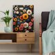 thumbnail image 5 of Qisvanset 12x16 Inch Dark Wildflower Botanical Canvas Wall Art, Moody Autumn Garden Rustic Farmhouse Wall Decor, 5 of 8