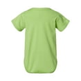 thumbnail image 2 of Rabbit Skins Infant 100% Cotton Jersey Lap Shoulder Short Sleeve Bodysuit, Key Lime, 18 Months, 2 of 4