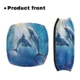 thumbnail image 2 of HELLHERO Dolphins Rollator Walker Seat Back Covers Rollator Walker Cover for Seniors Men Women Non-Slip Fit Cover Only for Unisex, 2 of 7