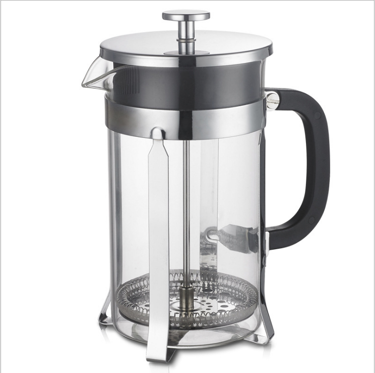 French Press Coffee Maker with 1000ml Large Capacity, Heat Resistant