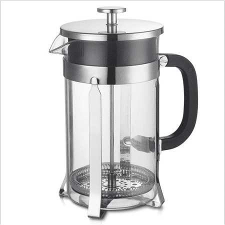 French Press Coffee Maker with 1000ml Large Capacity, Heat Resistant