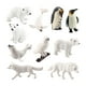 thumbnail image 4 of Juego de Simulación de Animales Realistas Juguetes de Animales del Ártico Hugo 10 Piezas, 4 of 10