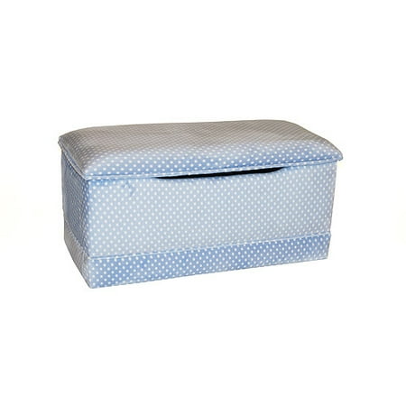 Deluxe Toy Box, Blue Dot