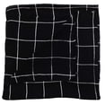thumbnail image 6 of Plaid Stripe Checkered Light Eyelash Fringe Beach Wrap Shawl Scarf, 6 of 8