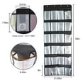 thumbnail image 6 of TIFOR Over The Door Shoe Organizer 24 Mesh Pockets Hanging Shoe Rack, 6 of 10