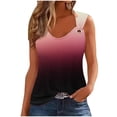 thumbnail image 2 of Puntoco Camisetas sin mangas ajustadas para mujer Camiseta sin mangas con estampado de mujer Camiseta sin mangas holgada, 2 of 4