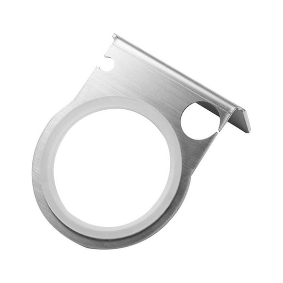 EeaseMX Soporte de pared para secador de pelo, de acero inoxidable, para baño, peluquería (plateado)