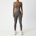 thumbnail image 1 of Ropa de yoga ajustada Heldig secado rápido transpirable Cloud Sense traje deportivo correr bolsillo fitness desnudo un solo hombro oblicuo, 1 of 2