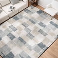 thumbnail image 6 of Modern Abstract 5x7 Area Rug, Washable Non Slip Soft Low Profile Indoor Rug, Textured Neutral Floor Rug for Living Room, Bedroom, Dining Room & Office, 6 of 13