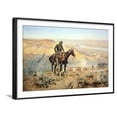 thumbnail image 1 of Art.com Printed Animals Figurative Scenic Framed Art Prints, 21" x 27", by Charles Marion Russell, 1 of 5
