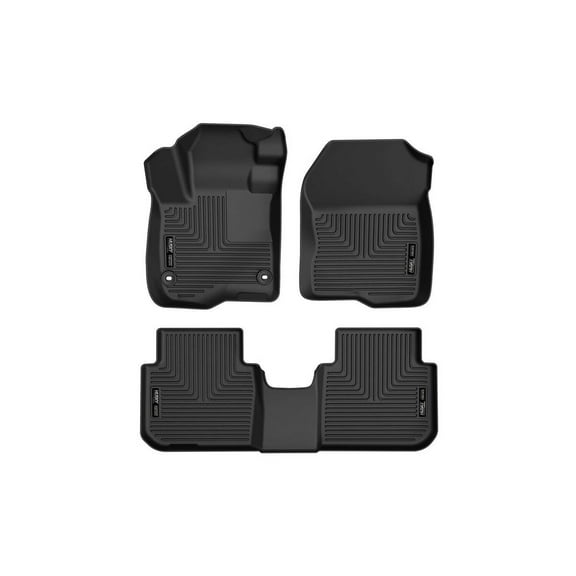 Husky Liners 99411 Weatherbeater Floor Mats Fit 2023-2025 Honda CR-V - Front/2nd Seat - Black