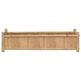 thumbnail image 3 of vidaXL Planter Raised Garden Bed Flower Pot Plant Stand Outdoor Balcony Bamboo, 3 of 7