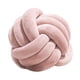 thumbnail image 4 of almohada de bola de nudo,Almohada de bola de nudo suave,almohada anudada de tiro redondo,Almohada de tiro Cojín Almohada de felpa Juguete de peluche,Sillas de cama de utilería de rosa, 4 of 9