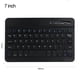 thumbnail image 1 of Mini Teclado Portátil Inalámbrico Bluetooth De 7 Pulgadas/10 Pulgadas Para Ordenador Portátil, Tableta, Teléfono Inteligente Para Ipad, Compatible Con Ios Y Android Vogacara EL011063-00, 1 of 6
