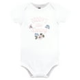 thumbnail image 3 of Hudson Baby Infant Girl Cotton Bodysuits, Vintage Blossom, 3-6 Months, 3 of 3