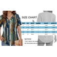 thumbnail image 4 of MOSHU Deep V Neck Womens Tops Curved Hem Shirts for Women Fashion Trendy Blouses Casual Loose Fit Tees Tops, 4 of 8
