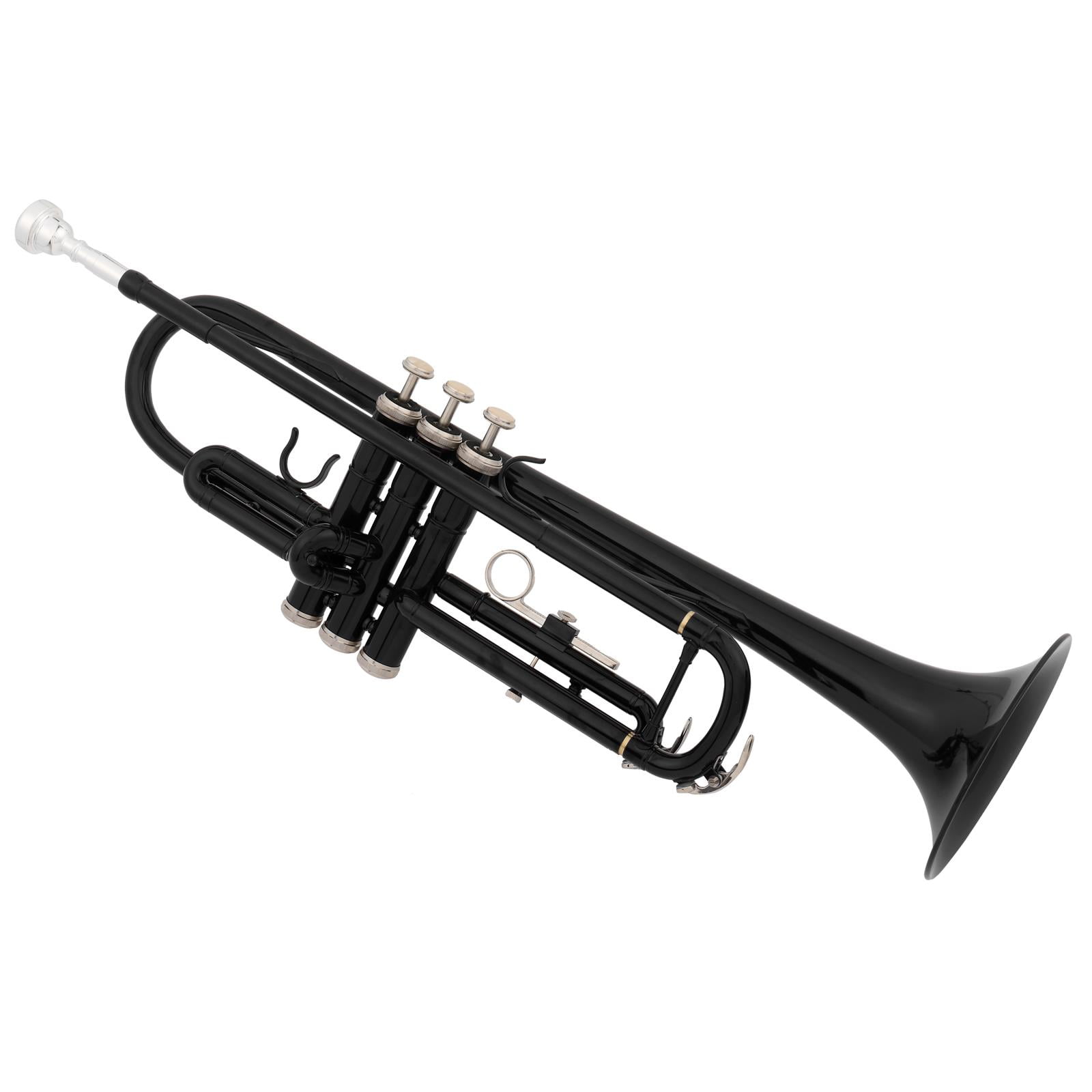 Zimtown Student Bb Trumpet Black Nickel Plating with Mouthpiece