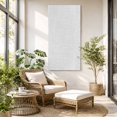 thumbnail image 6 of Canvas Wall Art, White Burlap Texture Framed Canvas Prints for Living Room Hallway, Farmhouse Vintage White Oversized Gallery Wrapped Wall Decor for Home Office, Gifts, 30"x60" Ship Next Day, 6 of 9