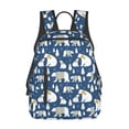 thumbnail image 1 of Fotbe cute winter bear Mochila Ligera para Hombres y Mujeres - Duradera y Resistente al Agua, Ideal para Escuela, Trabajo, Viajes y Uso Diario, 1 of 7