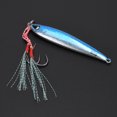 thumbnail image 3 of Realista Metal Artificial Duro Anti Corrosión Pescado Cebo Anzuelo Señuelo Aparejos De Pesca Accesorio Azul 60g, 3 of 9