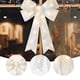 thumbnail image 4 of Lazos para árbol de Navidad, lazos para coronas, lazos LED para coronas, luces LED cálidas, decoraciones para interior y exterior, copas festivas para árboles, tamaño grande, diseño, 4 of 7