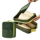 thumbnail image 4 of Bolsa impermeable organizadora de zapatos de viaje - Caja portátil de 3 compartimentos para equipaje, 29x22x14cm, 4 of 6