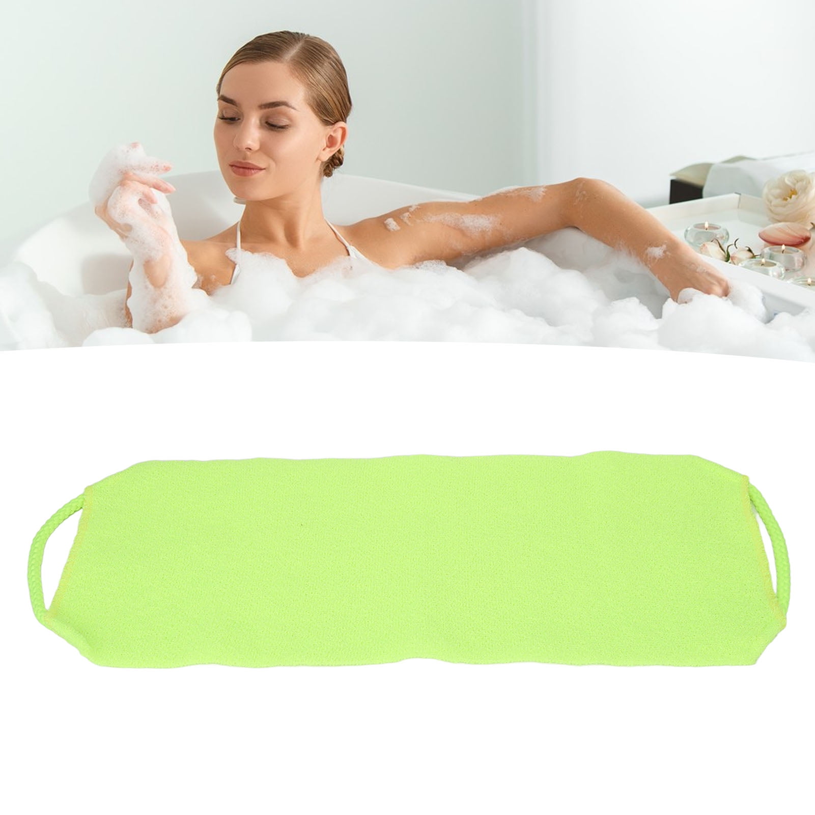 Bath Wash Cloth Thicken Long Nylon Washcloth Towel Washable Exfoliating Fast Dry for Men for Shower Walmart