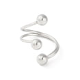 304 Stainless Steel Round Open Cuff Rings for Women Stainless Steel ...