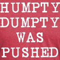 thumbnail image 3 of CafePress - Humpty Dumpty Men's Deluxe T Shirt - Mens Tri-blend T-Shirt, 3 of 4