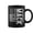 Black, variant on Mack Last Name Surname Team Mack Family Coffee Mugs