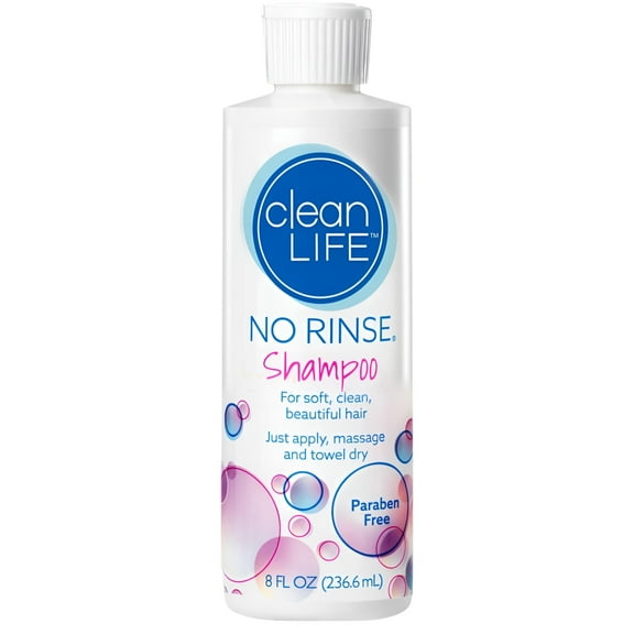 Clean Life No Rinse No Rinse Shampoo, 8 fl oz
