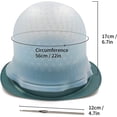 thumbnail image 2 of Silicone Highlighting Cap, Highlighting Cap And Hook, Hair Dye Cap, Hair Frosting Cap, Highlighting Frosting Cap, 2 of 4