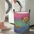 thumbnail image 6 of ZICANCN Steampunk Astronaut Laundry Basket Organizer, Dirty Clothes Hamper for Bathroom Kids Girls Boys Laundry Hamper Small, 6 of 7