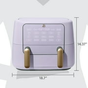 Beautiful 9 Qt TriZone Air Fryer, Lavender by Drew Barrymore
